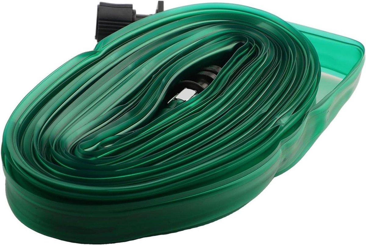 Soaker Slang - Bewateringsslang Druppelslang - Planten Water Geven - Lekvrije Wortelirrigatie - 7.5 meter - Groen