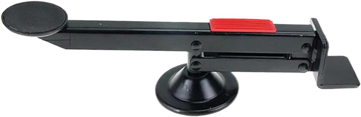 Deurlifter - Montagegereedschap - Deurmontage - Voetpedaal bediening - 33 cm - Zwart