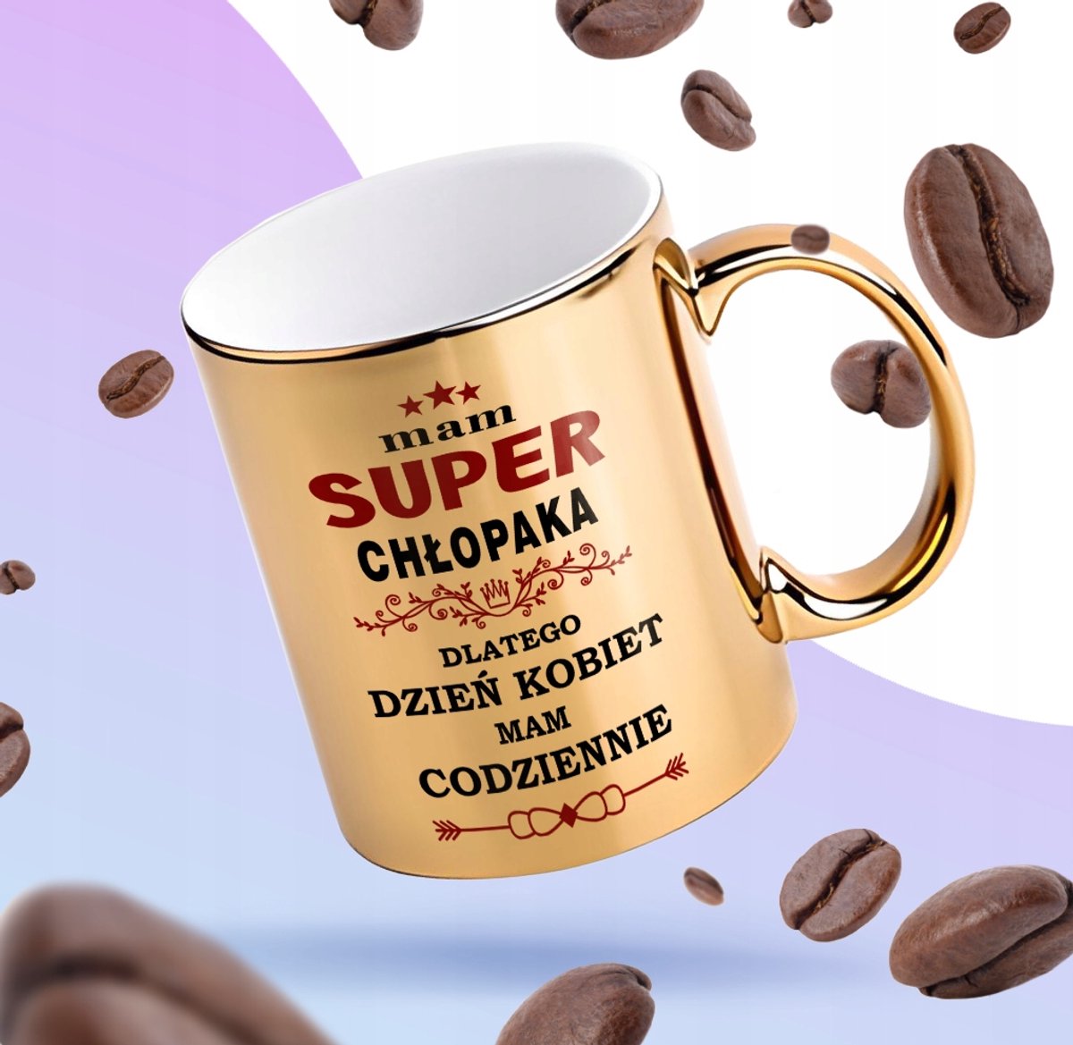 Gouden Mok - Uniek Cadeau voor Haar, Vriendin, Partner