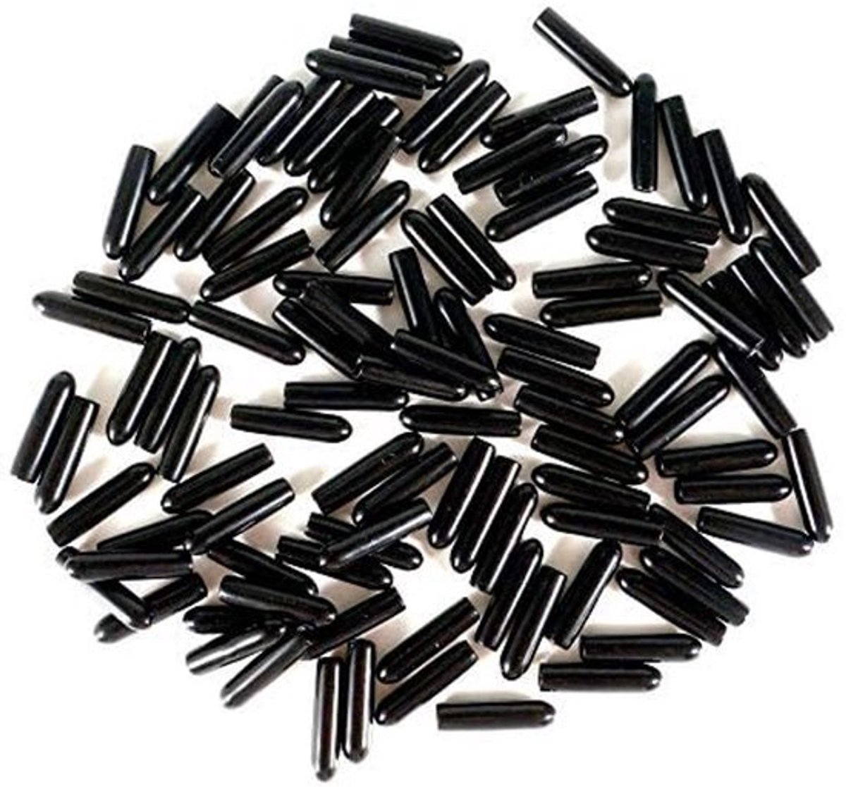 Rubberen Eindkappen 10 Stuks - PVC/Rubber - 20Mm Binnen Diameter - Draadbeschermers - Flexibel/Geïsoleerd - Schokbescherming