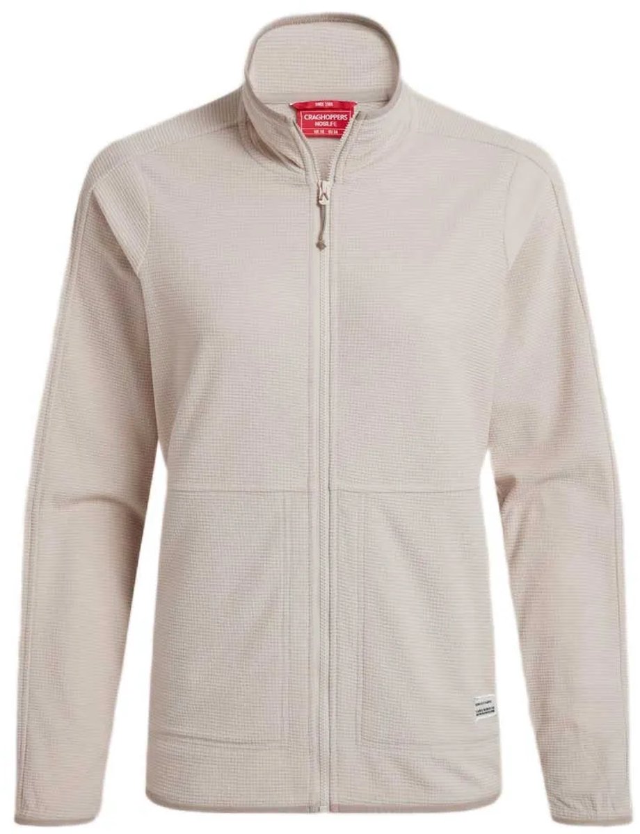 Craghoppers Nosilife Anya Ii Fleece Met Volledige Rits Beige 34 Vrouw