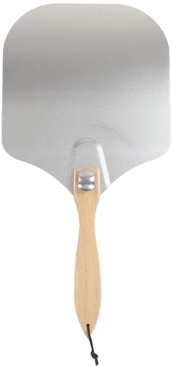 Pizza Spatel Pizza Paddle Pizza Peel Pizza Schop 12 Inch Pizza Spatel Aluminium Eiken Handvat Inklapbare Duurzame Pizza Paddle voor Thuis Bakkerij(Primaire kleur) Valentijnsdag Cadeau