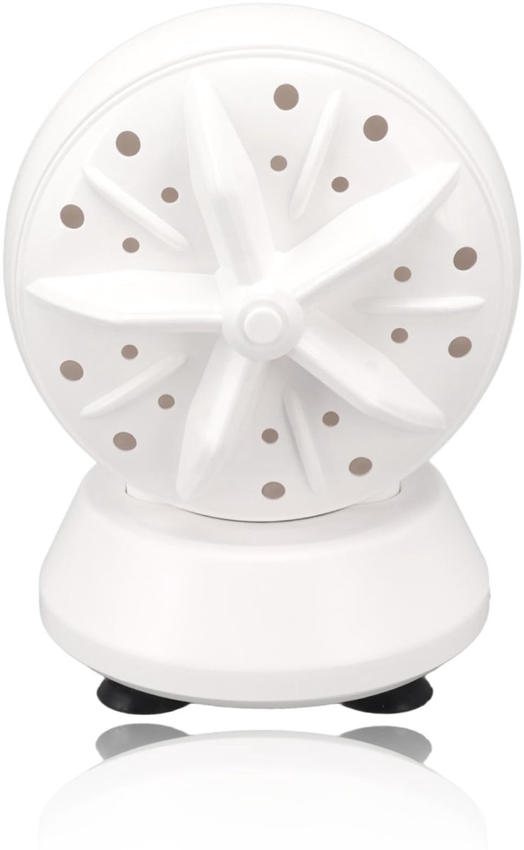 Dailygoods- Draagbare Wasmachine met Dubbele Turbines - Mini Wasmachine - 4 Verstelbare Modi - Efficiënte Reiniging - Automatische Stop - Gebruiksvriendelijk - Miniwasmachine