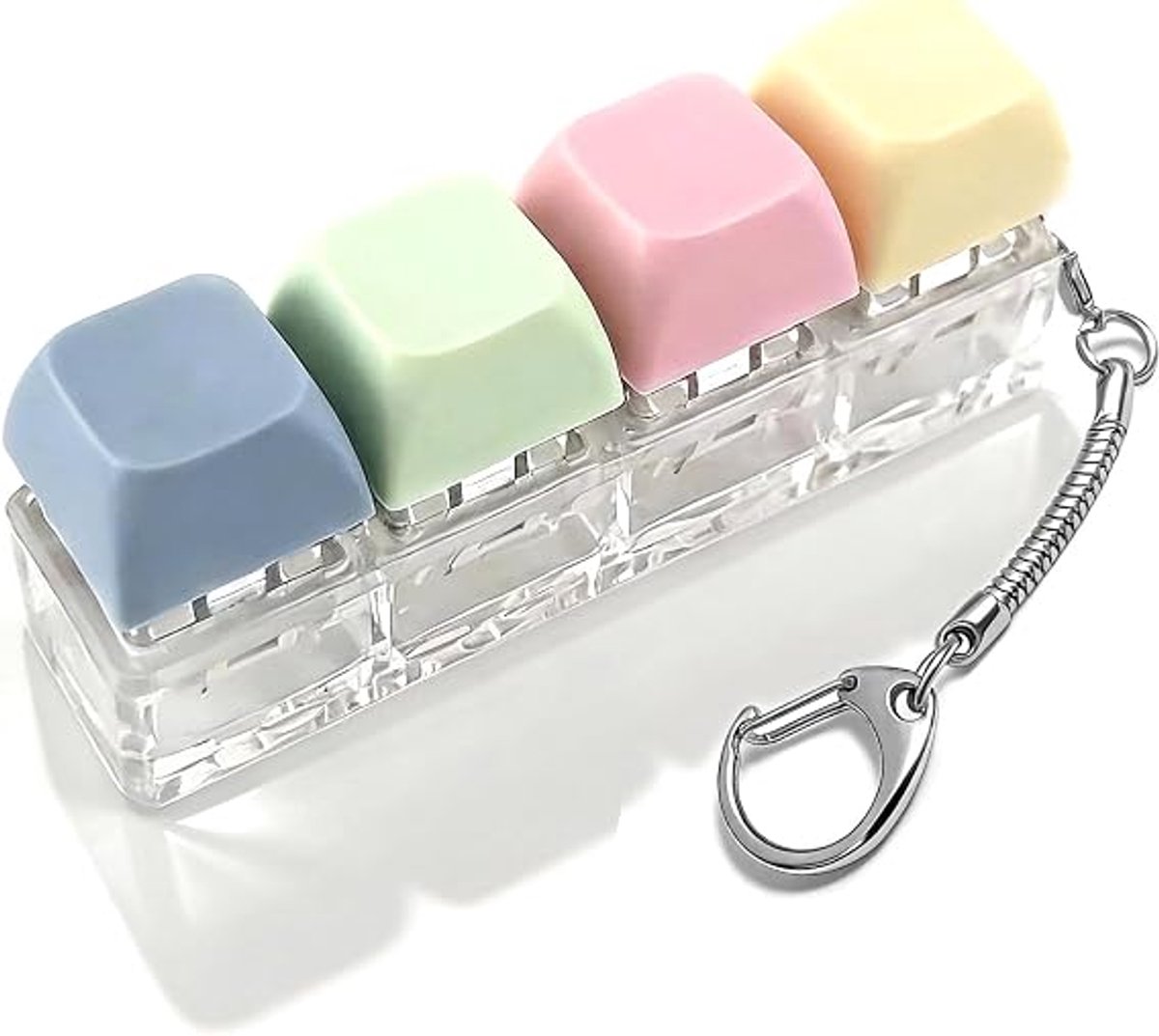 choice of all Keyboard Fidget Keychain Cute Stress Relief Keychain for Anxiety Backpack Charm Accessory Gift for Friend