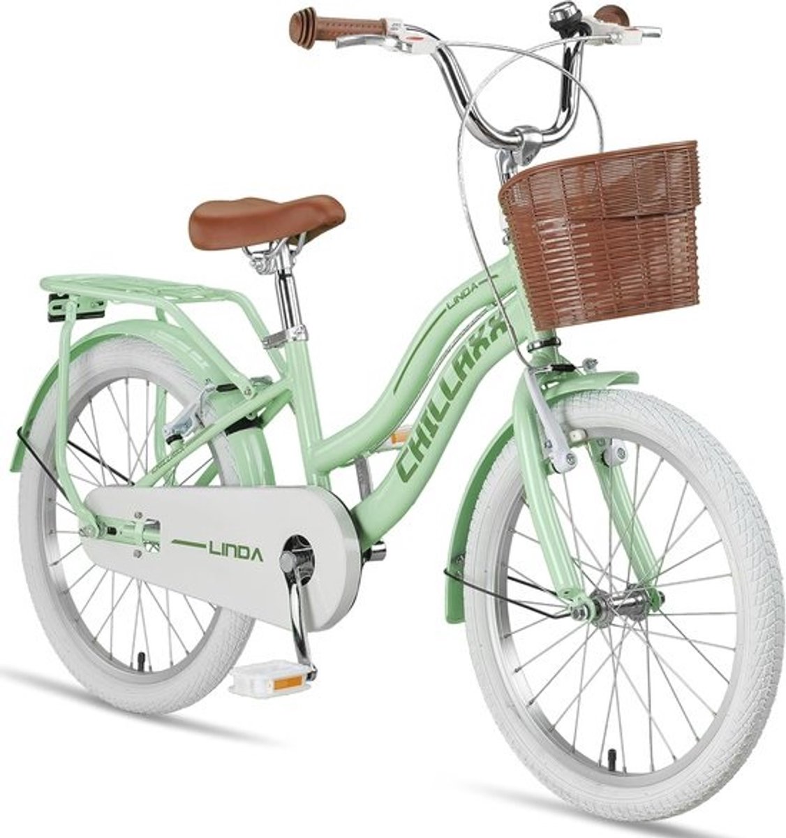 Premium Kinderfiets 20 Inch voor Meisjes en Jongens - Stadsfiets voor Kinderen van 6 tot 11 Jaar