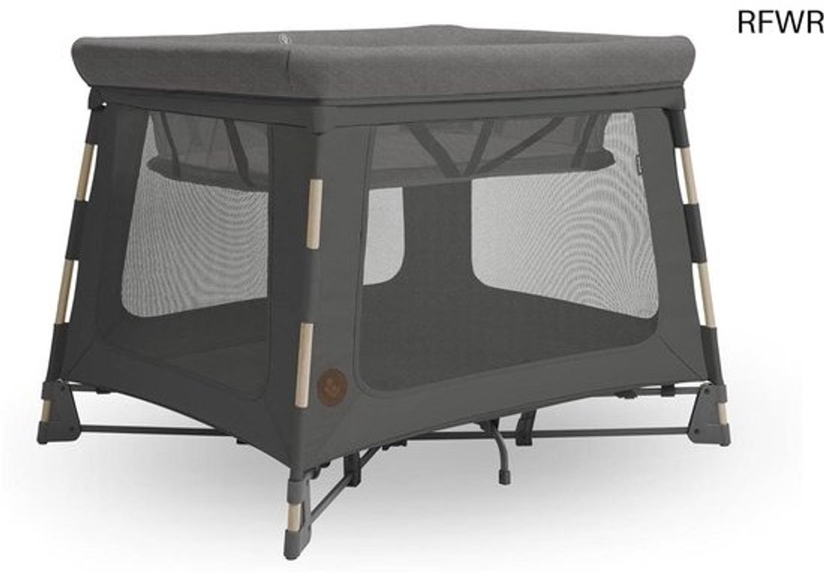 RFWR® 3-in-1 Baby Reisbedje - Inklapbare Box voor Baby's en Peuters - Ultralicht, 2-in-1 Matras, Snel In- en Uitklapbaar, Ideaal voor Thuis en Reizen