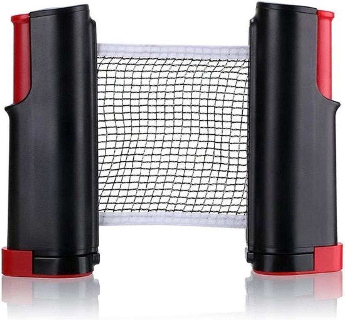 Tafeltennis Net - Ping Pong Net - Sporten Thuis - Intrekbaar Ontwerp - 190 cm - Zwart