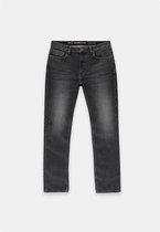 Grijze Gabbiano jeans met wassing en logodetail bij de zak.
