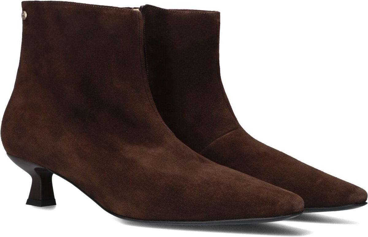 Fred De La Bretoniere - CARA CARLA Ankle Boot Suede Brown - Maat 42