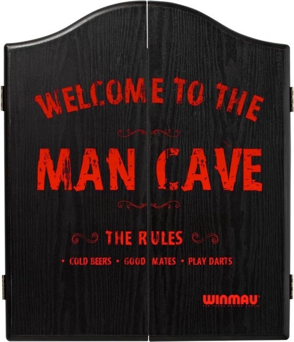 Dartbord Kast voor Man Cave - Houten Dartbord Meubel