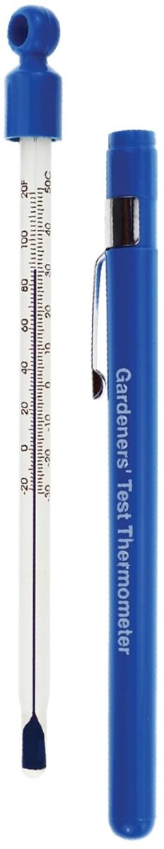Bodemthermometer - Blauw - Essentiële Bodemtemperatuursonde voor Tuin en Kas