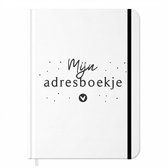 Fyllbooks - Mijn Adresboekje met Alfabet - Wachtwoorden - Hardcover - A5 Formaat