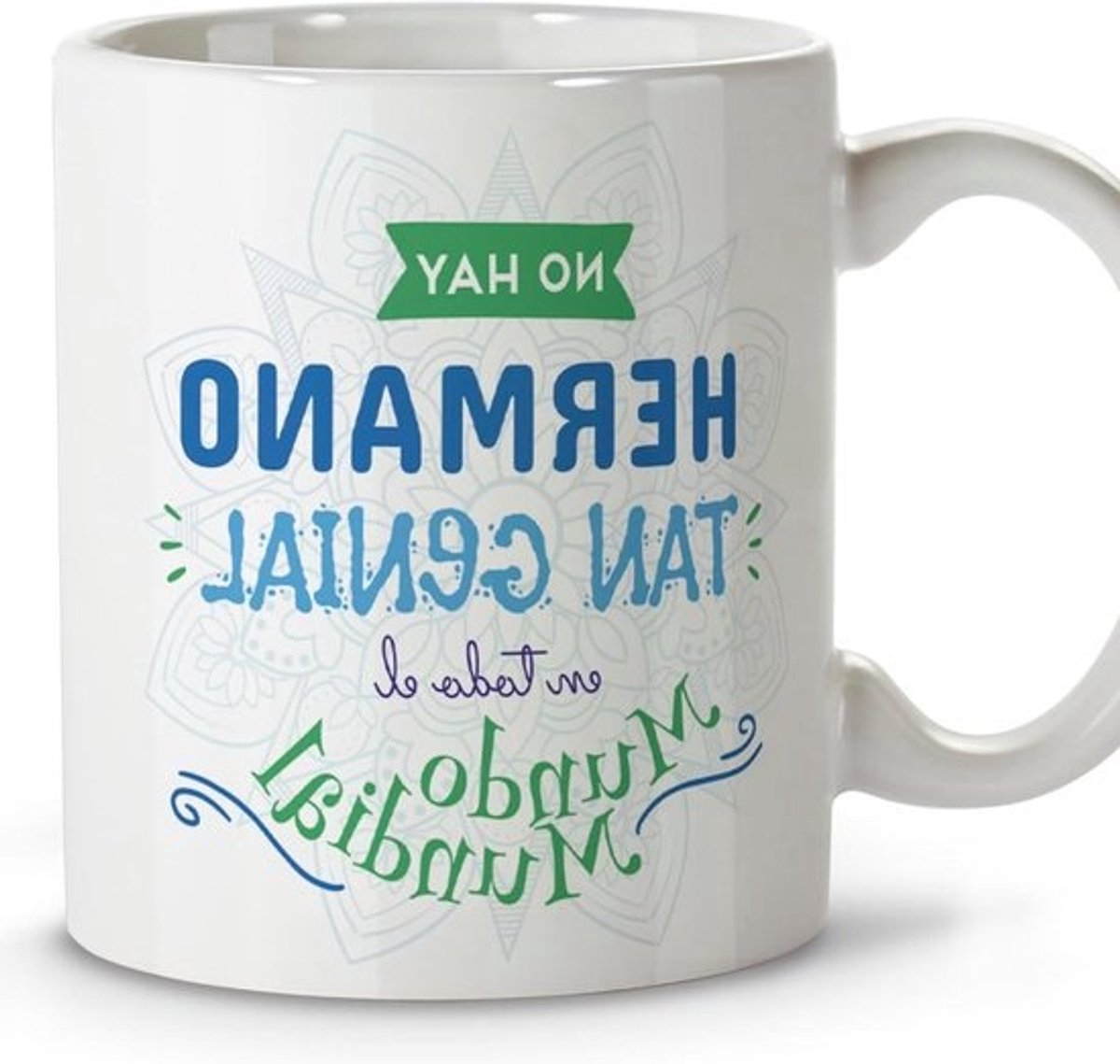 Keramische Mok - Koffiekopje Cadeau - Cadeau Geven - Sublimatie Print - 330 ml - Wit