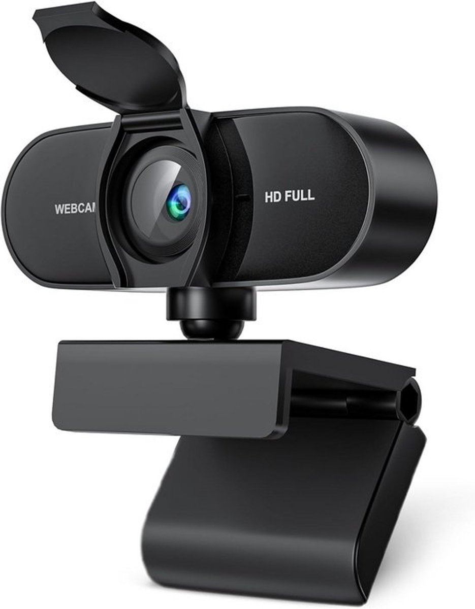 Webcam voor PC - Streaming Camera - 4K Kwaliteit - Zwart - microfoon