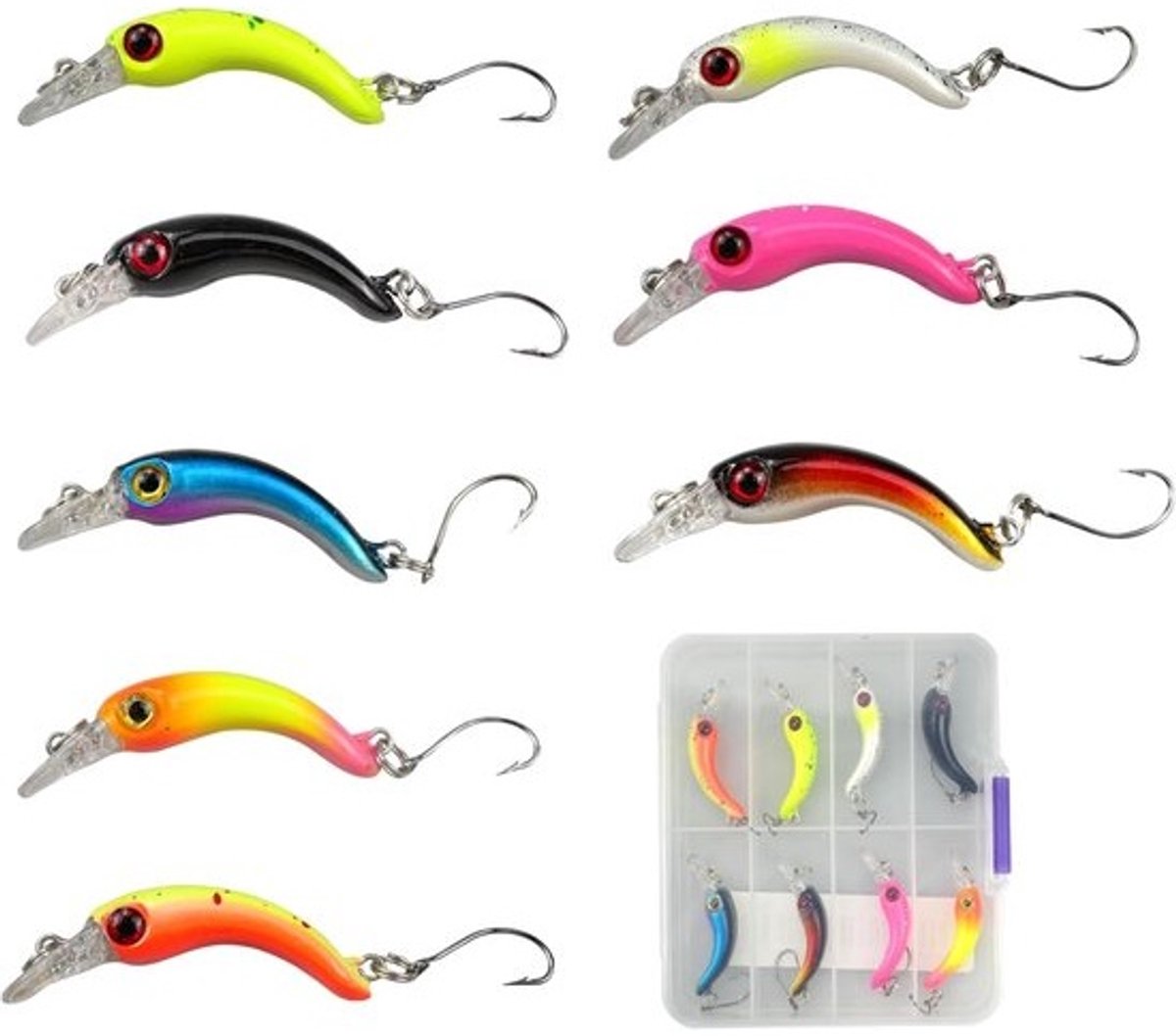Kunstaas Roofvis – Crankbait – Roofvis Lure - vistackle