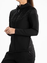 Sjeng Sports VALA - Maat: S Zwart - Fitness Vest Vrouwen - Sportvest - foamy interlock