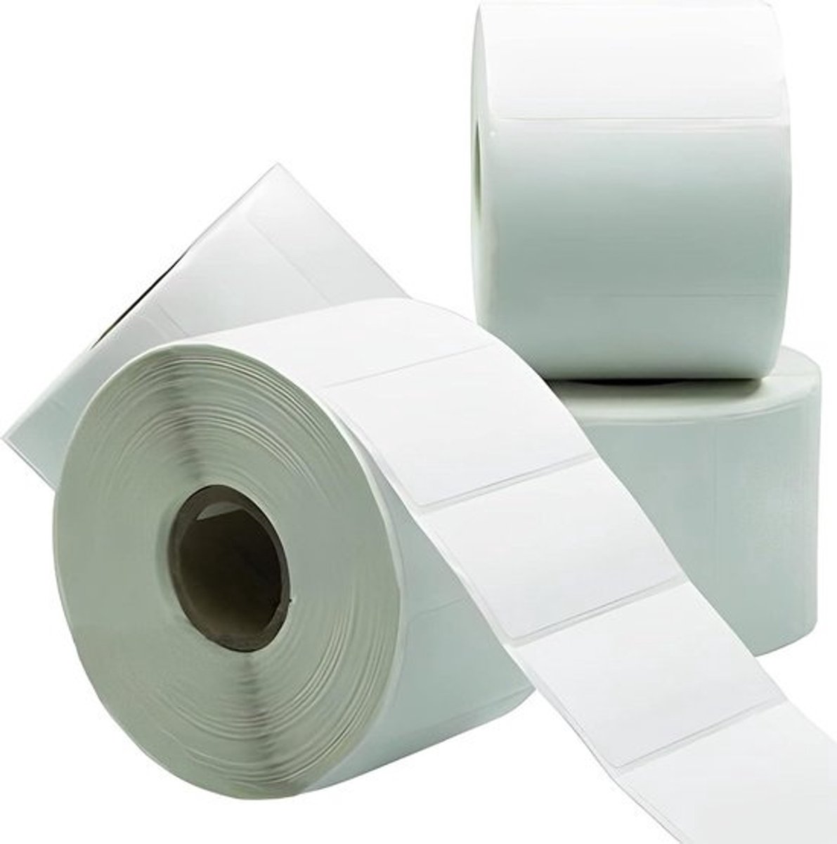 Direct Thermische Etiketten - Zelfklevende Stickers - Streepjescodes Printen - Extra Kleverig - 225 x 125 cm - Wit