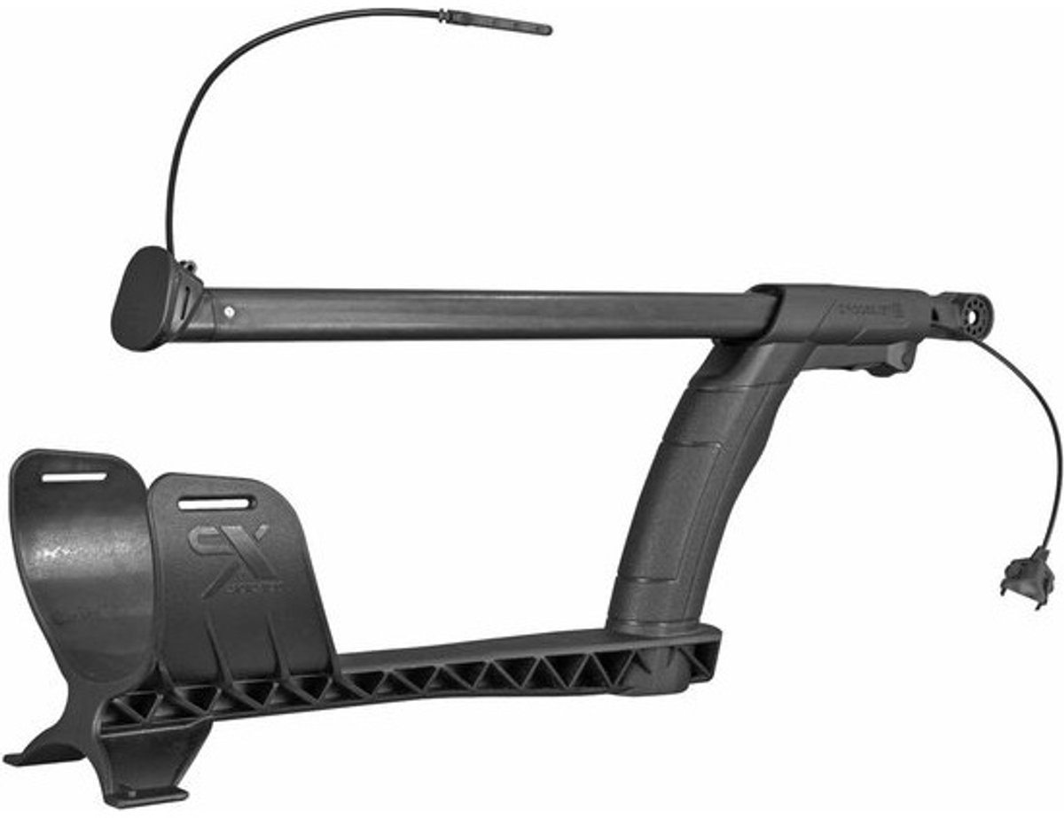 Metaaldetector Steel - Duiksteel Telescopisch - Onderwater Detectie - Speciaal voor Duikers - 75 cm - Zwart