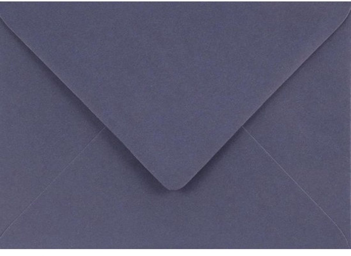 Kleurrijke Enveloppen - Papieren Enveloppen Uitnodigingen Enveloppen - Kaarten Versturen - Glad Italiaans Papier - 125x175mm - Kobaltblauw
