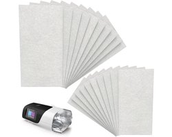 20 Stuks geschikt voor WUSJ OF CPAP- airsense 11 filters - geschikt voor airsense 11 - air sense - Premium Wegwerpbaar Ultrafijn Luchtfilter van Katoen - Compatibel met Resmed