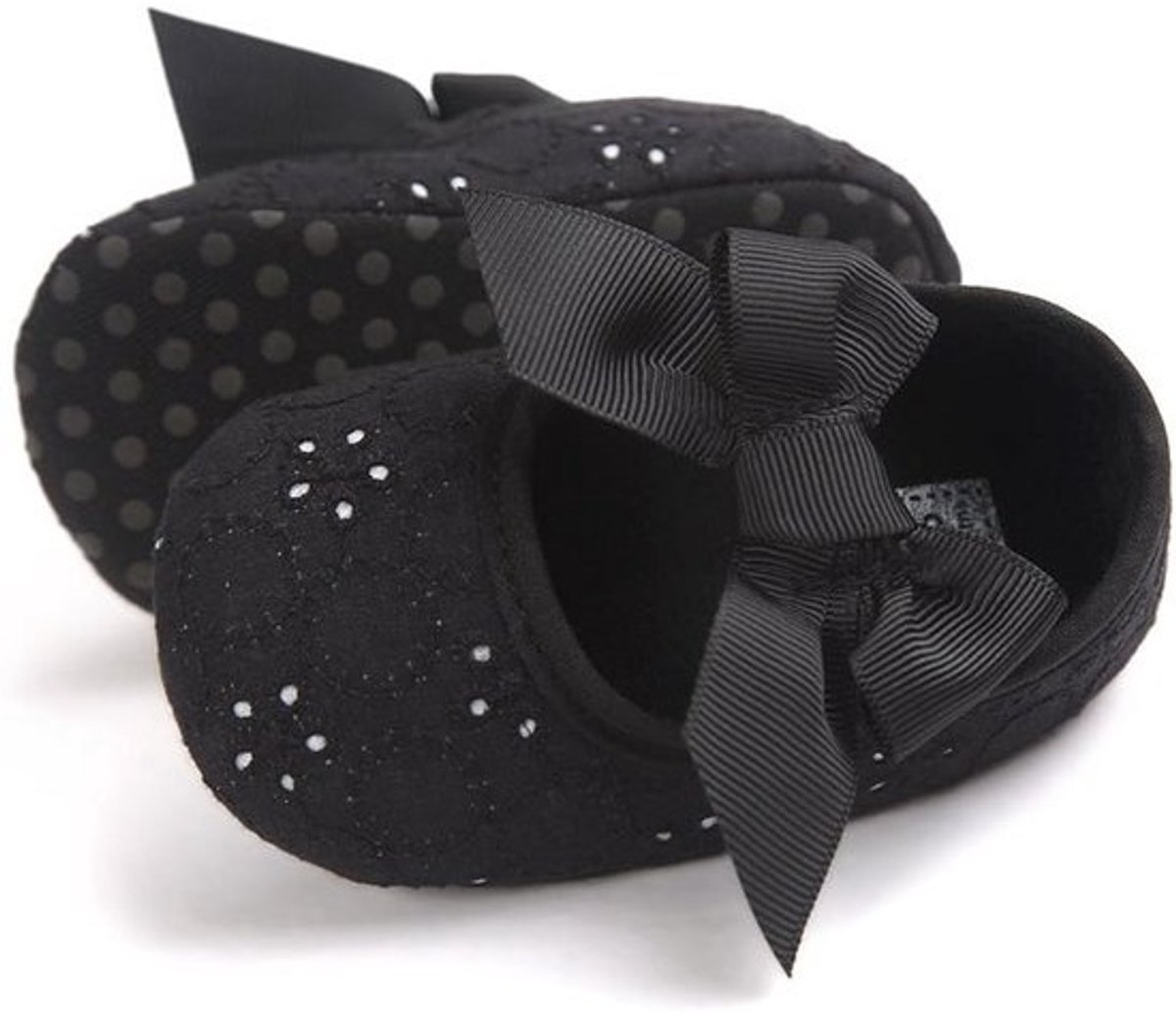 Babyschoenen Meisjes Prinses Kant Zachte Zool Witte Sneaker voor 0-12 Maanden