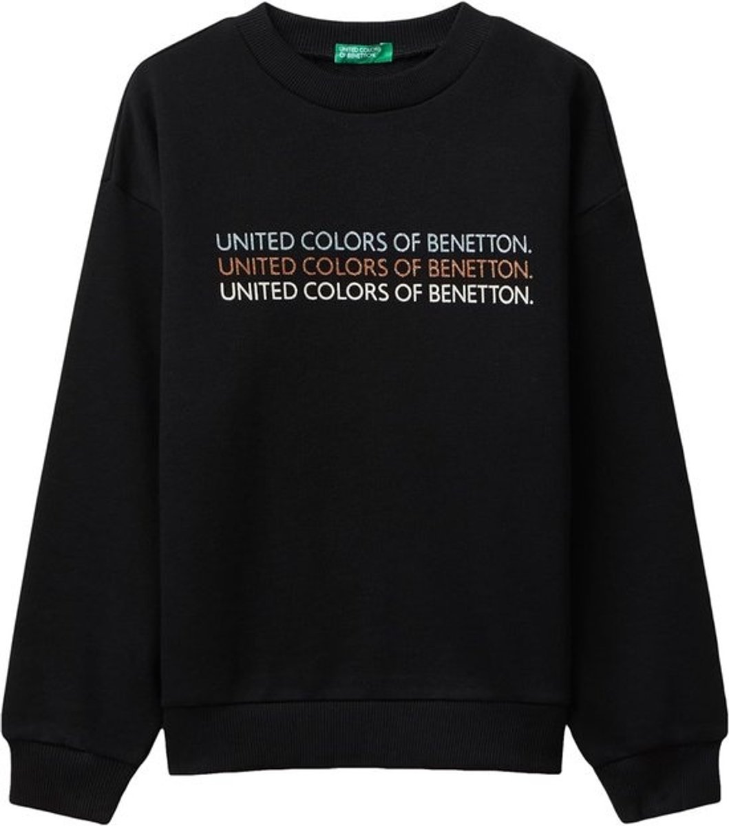 Sweater Unisex Kinderen - Trui Meisjes Jongens - Casual Dagelijks - Glitter Logo Print