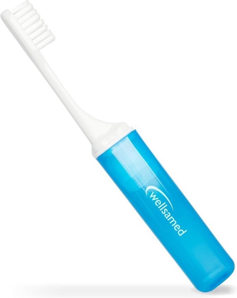 Opvouwbare Tandenborstel voor Reizen met Hygiënekapje