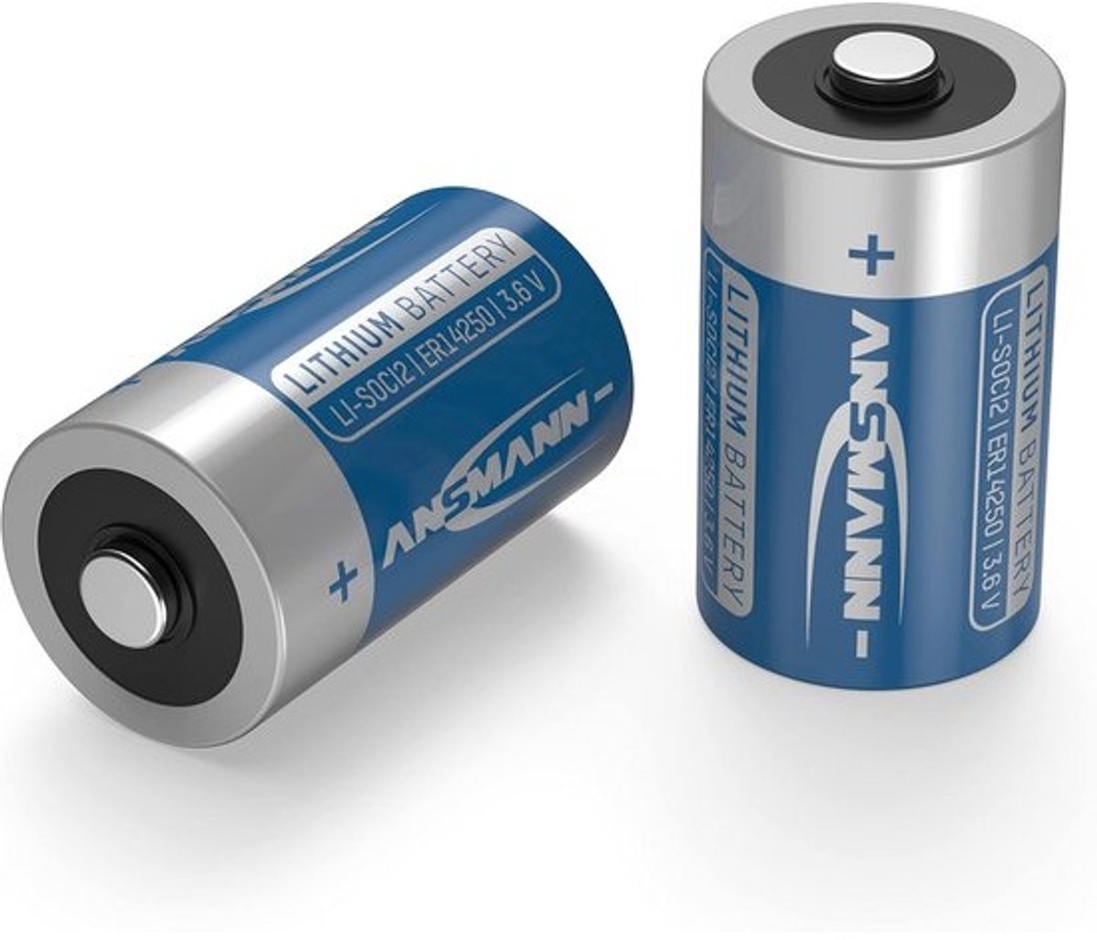 3.6V Lithium Thionyl Chloride Batterij ½ AA 1200 mAh voor Veiligheidssystemen en Meetapparatuur
