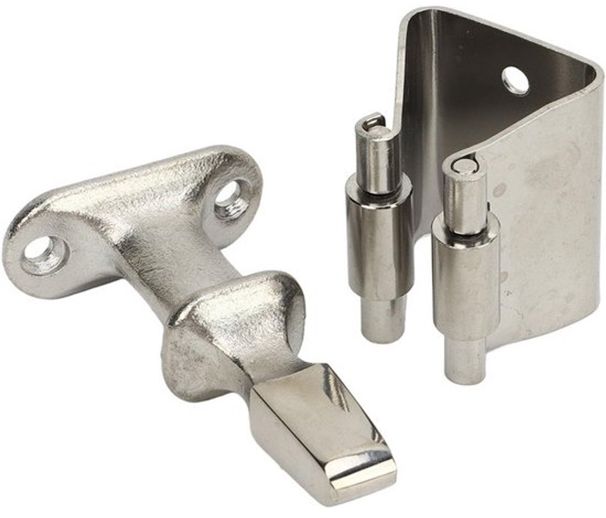 Allecto - Deurstopper - Roestvrij staal - Zwaar uitgevoerde hardware