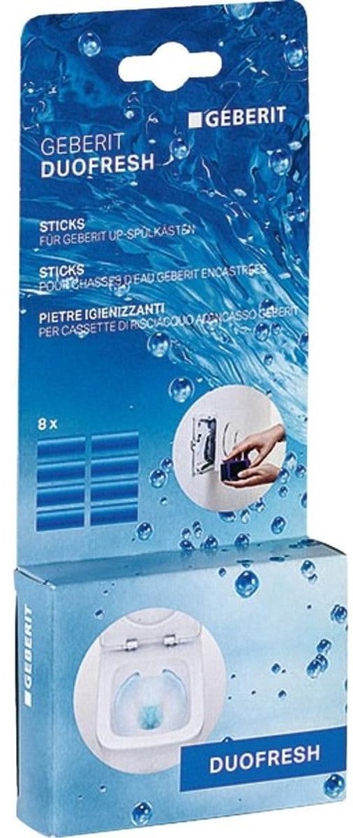 Geberit DuoFresh 8 stuks toilet ventilatie systeem
