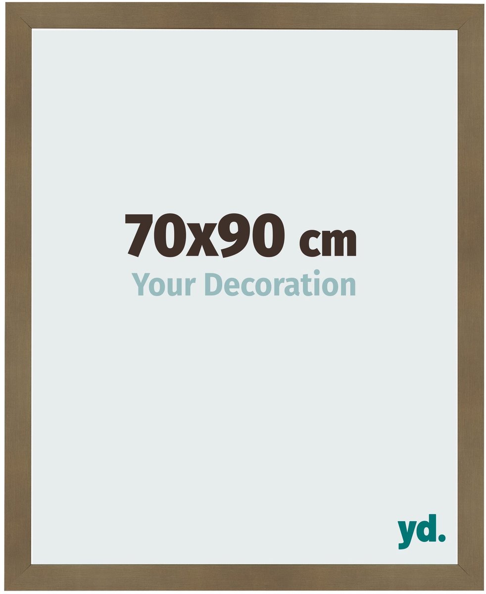 Your Decoration - Fotolijst 70x90 cm - MDF - Brons Decor - Bologna