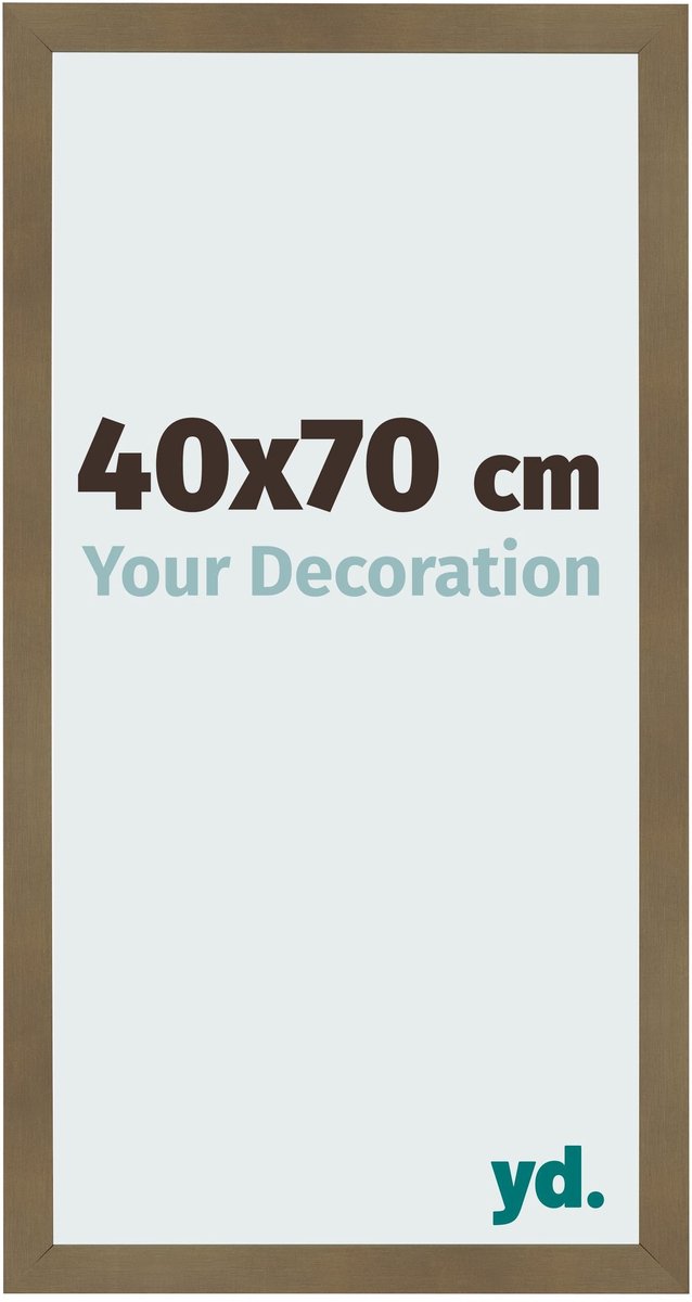 Your Decoration - Fotolijst 40x70 cm - MDF - Brons Decor - Bologna