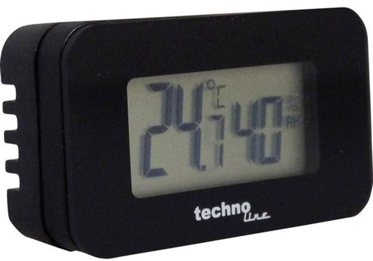Mini Binnenthermometer Klein Formaat voor Auto, Kantoor en Caravan