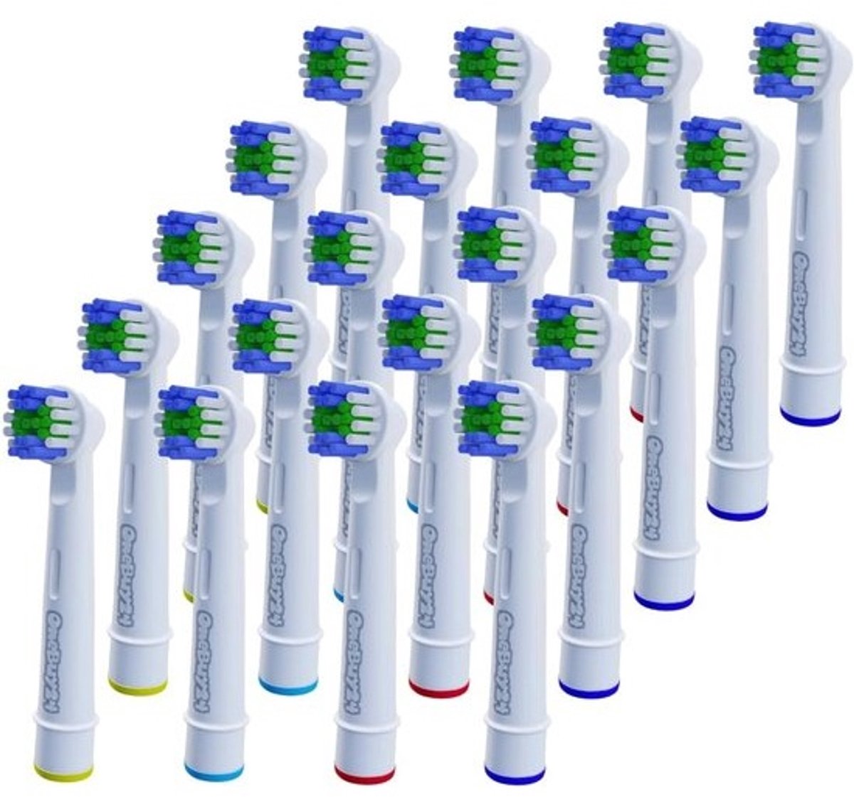 Opzetborstels Elektrische Tandenborstel - Compatibel met Diverse Modellen (20 Stuks)