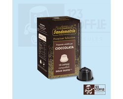 Chocolade koffie capsules Dolce Gusto 12 stuks Sandemetrio