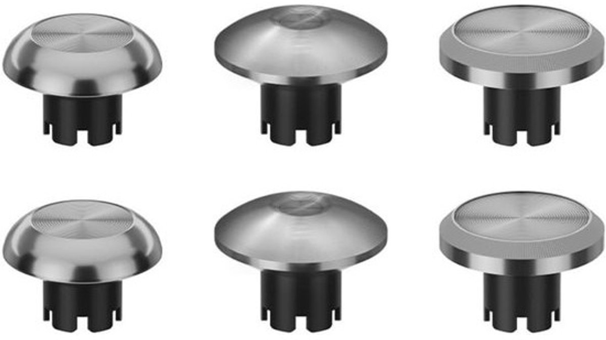 Metalen Verwisselbare Duimsticks voor Controllers - 6 in 1 Analoge Joystick Accessoires