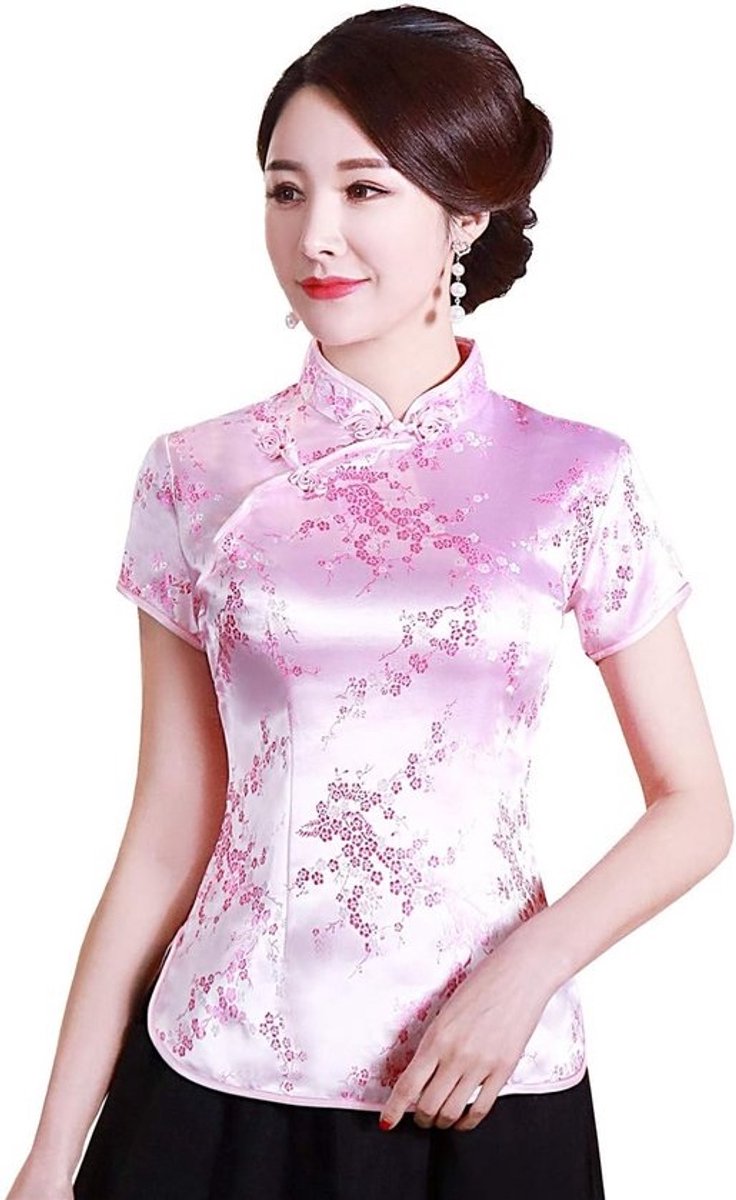 Elegante Cheongsam-top voor dames met Chinese stijl