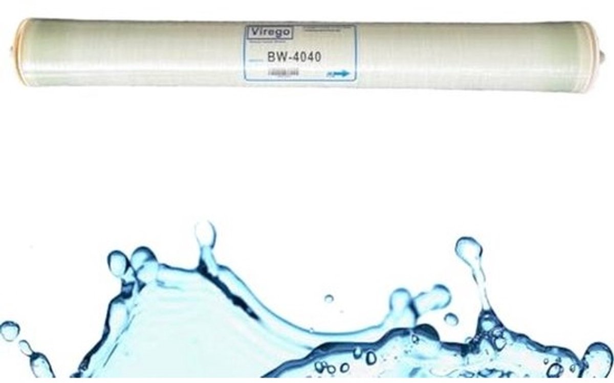 Omgekeerde Osmose Membraan voor Ontzilting van Brak Water - 4x40 - 99,5% Ontzilting Tarief