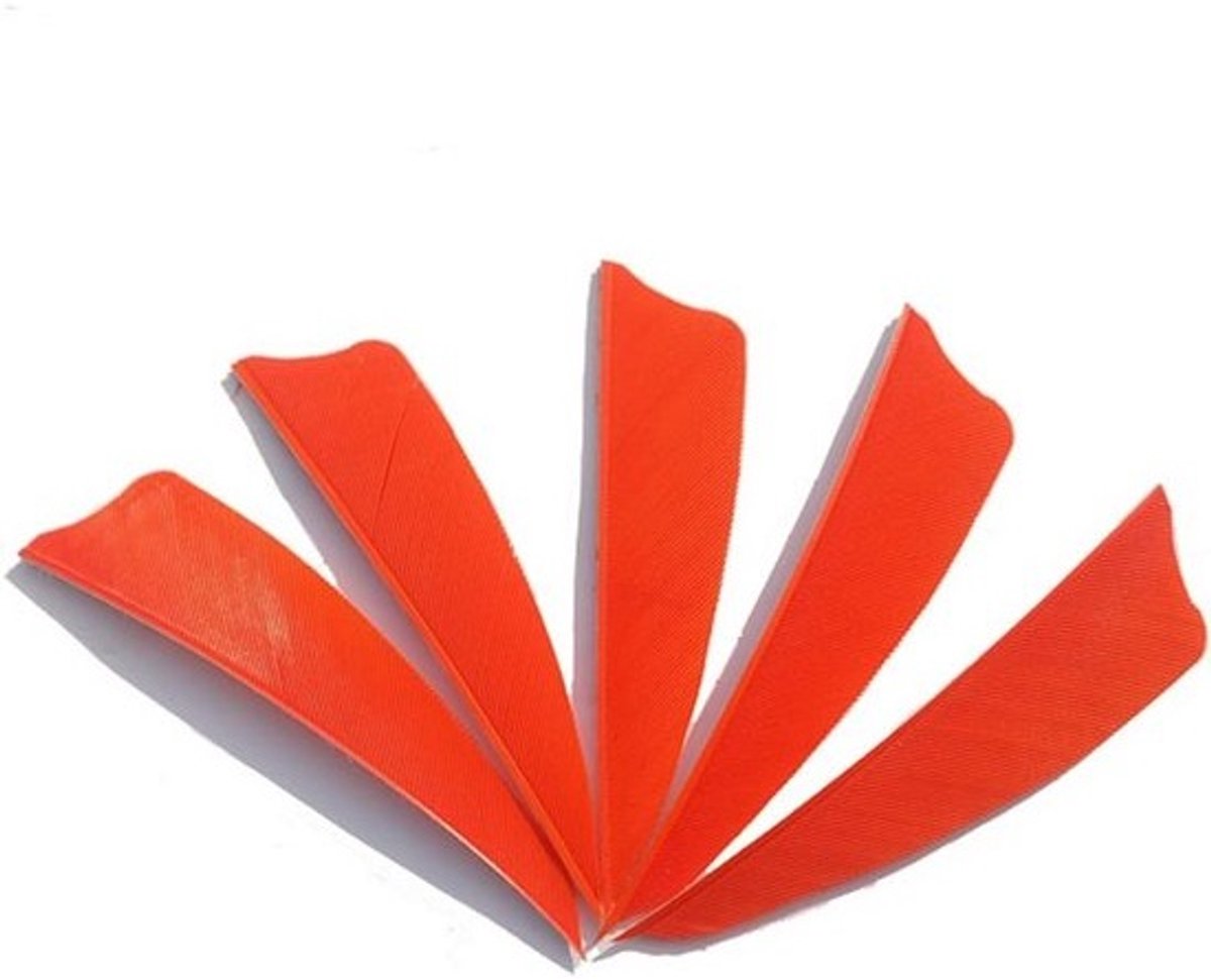 50 Stuks Boogschieten Natuurlijke Pijlveren Fletching 3 Inch