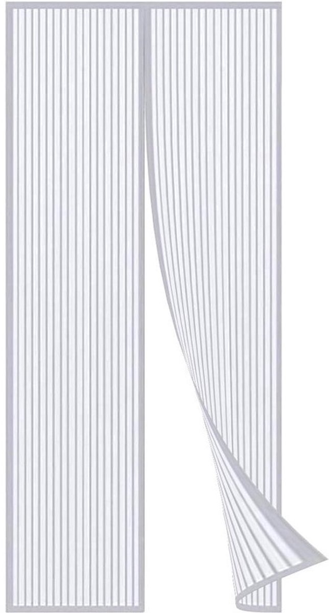 Magnetisch Muggennet voor Deuren - 70 x 215 cm, Automatisch Sluitend, Vliegengaas voor Frisse Lucht in Huis