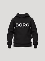 Björn Borg Essential 3 Hoodie Jongens Trui Met Capuchon Kinderen - Zwart - Maat 170