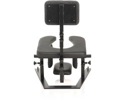XR Brands - Pleasure Throne Orale Seks Stoel - Zwart