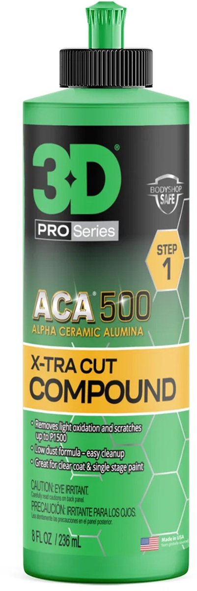 3D ACA X-TRA CUT Compound 500 236ml
