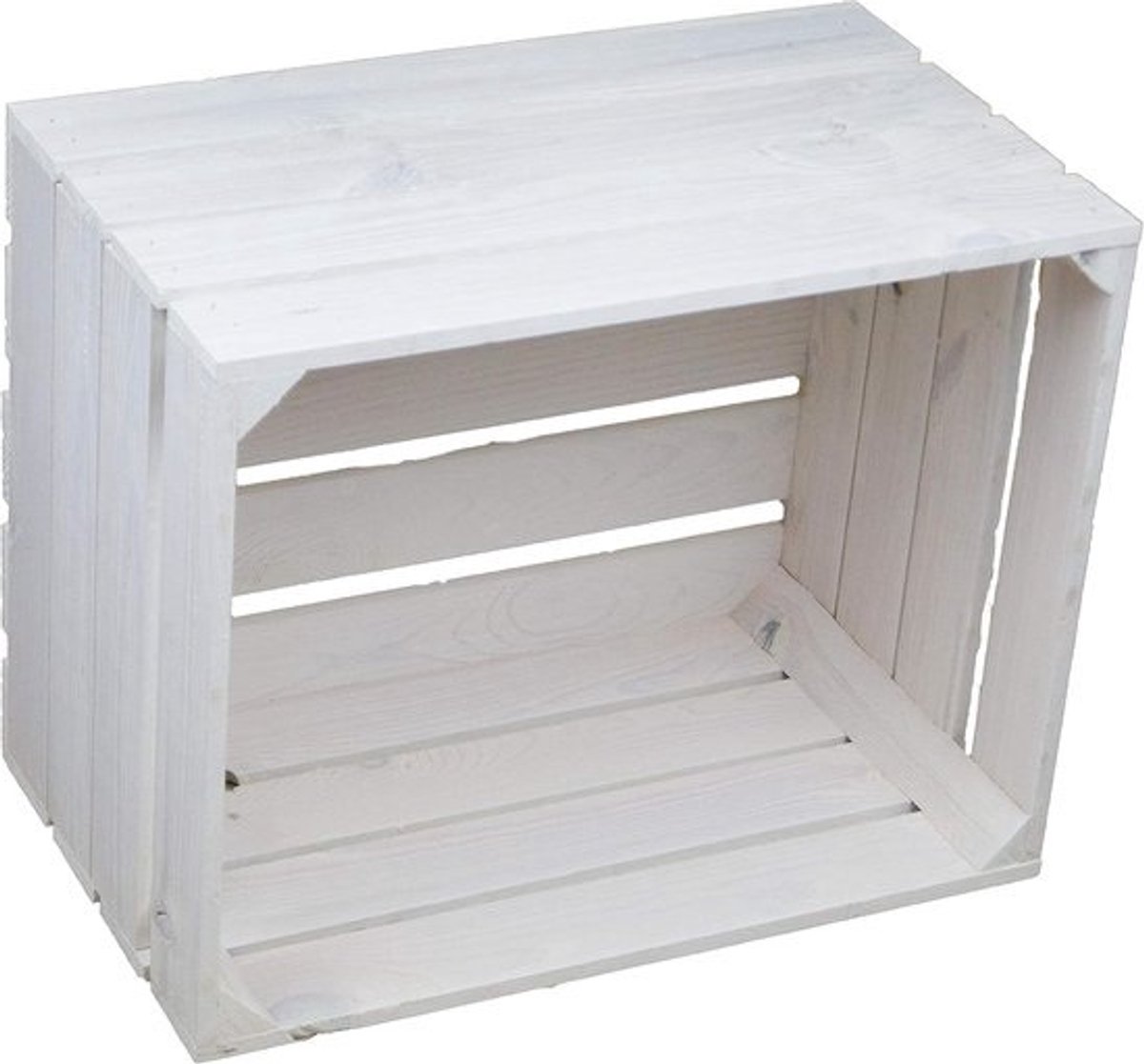 Set van 4 Houten Fruitkisten - Stevige Houten Opbergkisten voor Decoraite en Meubels