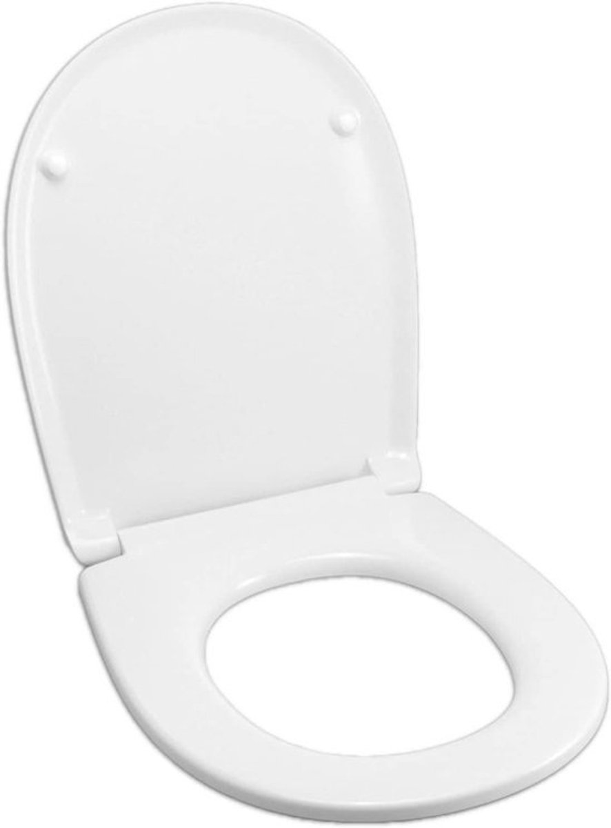 Toiletbril - WC-bril - Badkamer Vernieuwen - Thermohars Materiaal - Standaard - Wit