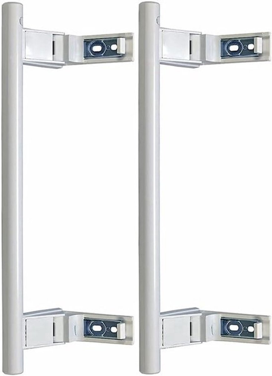 Deurklink Set - Koelkast Handgrepen - Apparaat Reparatie - Originele Kwaliteit - 2 Stuks - Wit