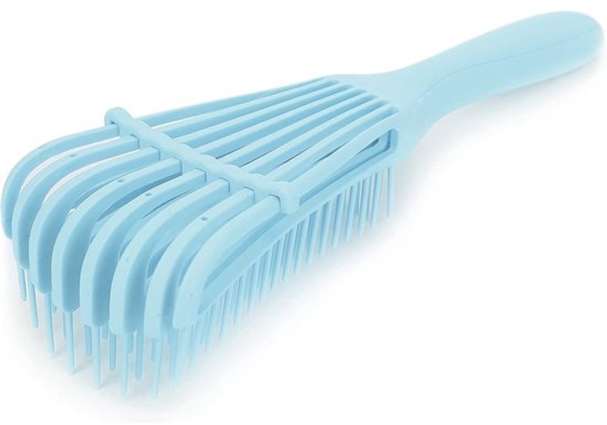 Ontklitter Borstel voor Alle Haartypes - Voor Natuurlijk, Krullend en Steil Haar