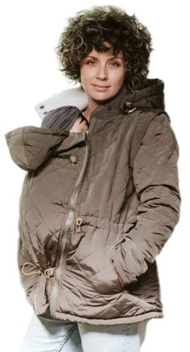 5-in-1 Draagjas voor Mama en Baby - Khaki Groen