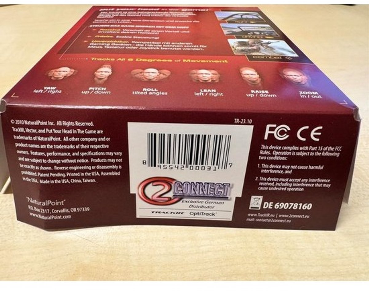 Headtracker voor Realistische Bewegingstracking in Games
