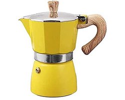 Klassieke Italiaanse kookplaat espressomachine voor sterke espresso